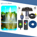 Scott Aerator Clover Fountain Masterpiece Bundle - 40ft Color Changing Lights 2 Light Sets - Including Float, Lights Timer, Cords, Nozzle, Remote and Mooring Line