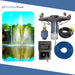 Scott Aerator Clover Fountain Masterpiece Bundle - 40ft White Lights 4 Light Sets - Including Float, Light Timer, Cords, Nozzle, and Mooring Line
