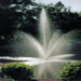 Scott Aerator Clover Fountain Masterpiece Bundle – Clover Fountain on Water Display with a Close up View of the Spray Pattern