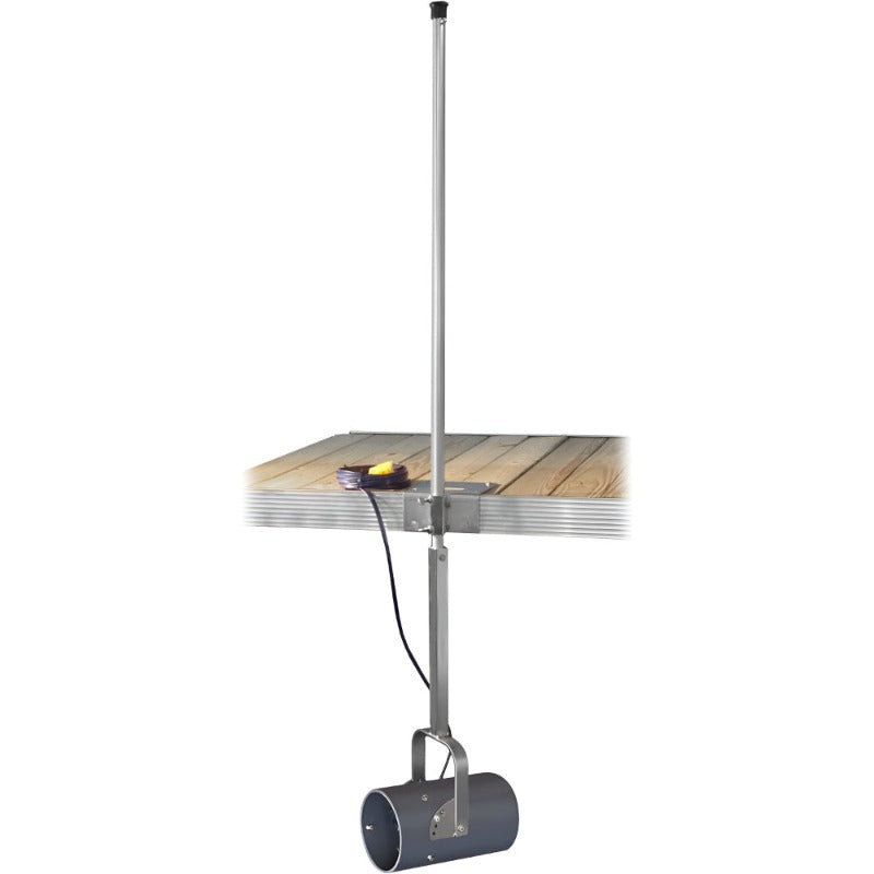 Scott Aerator Dock Mount De-Icer Mounted Side View