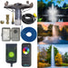 Scott Aerator Triad Fountain Masterpiece Bundle - with all the included pieces for a 4 light color changing set