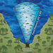 Texas Hunter Fish Feeder - Feed Pattern Image shown