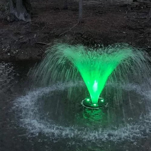 Vanguard Color Changing Fountain LED Lights Green