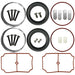 Vertex 1/2 HP Brookwood Compressor Rebuild Kit - All parts of the rebuild kit shown