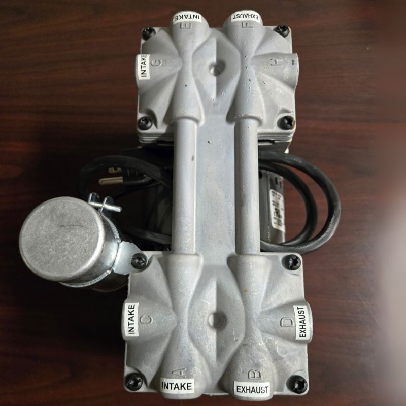 Vertex 1/2 HP Dual Piston Replacement Compressor - Top View of the Compressor