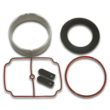 Vertex 1/3 HP Brookwood Compressor Rebuild Kit - All parts of the rebuild kit shown
