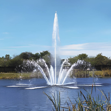 Vertex AerationJet Floating Fountain Series On Water with Beautiful Spray Pattern