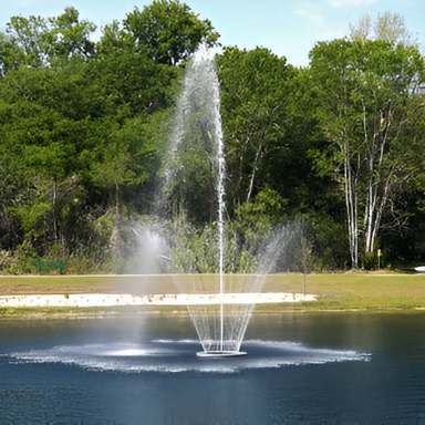 Vertex RingJet Floating Fountain Series On Water with Beautiful Spray Display