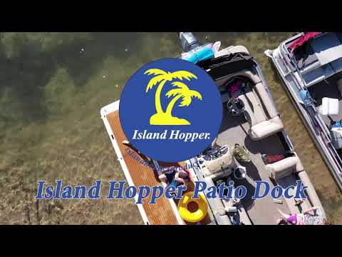 Island Hopper Patio Dock 15' water platform