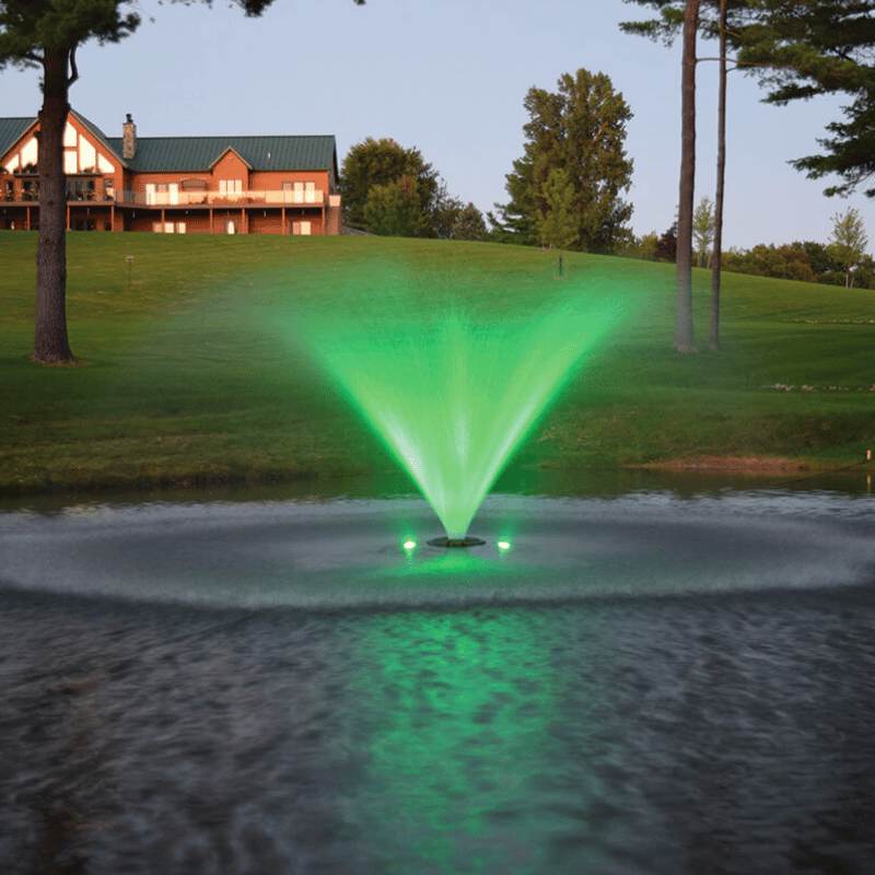 EasyPro Color Changing Fountain Light Kits - On Water Display with Green Led Light