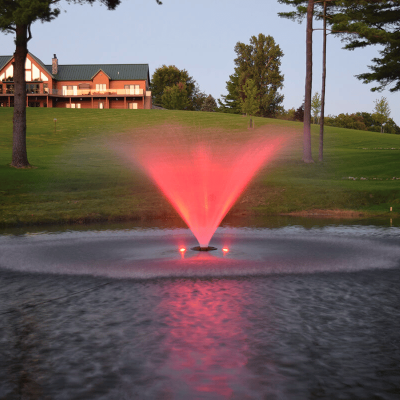 EasyPro Color Changing Fountain Light Kits - On Water Display with Red Led Light