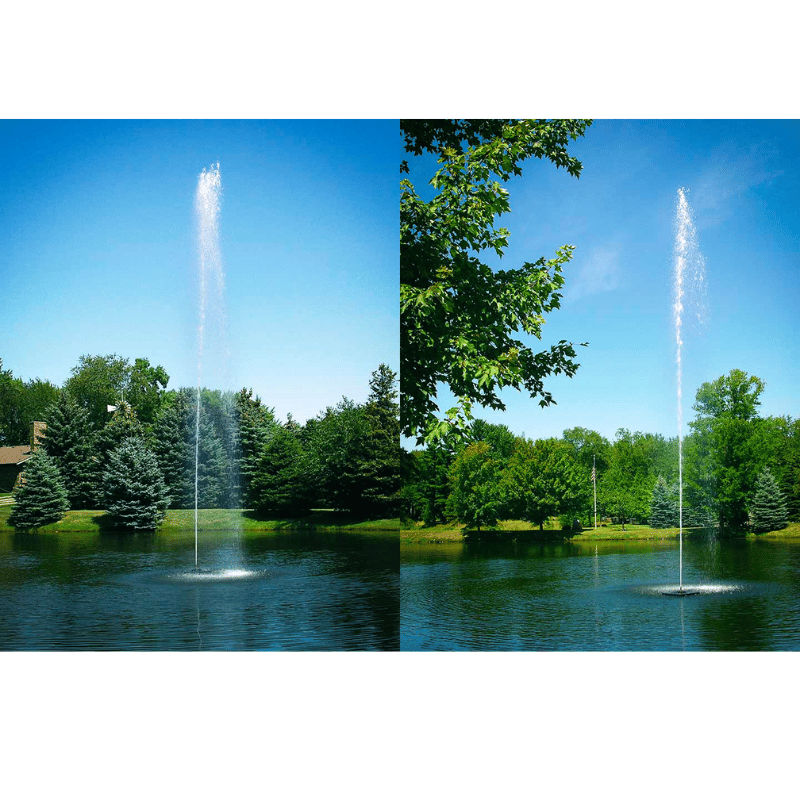 Scott Aerator Jet Stream Pond Fountain — Everblue Pond