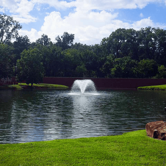 Scott Aerator North Star Fountain Aerator - On Water Display