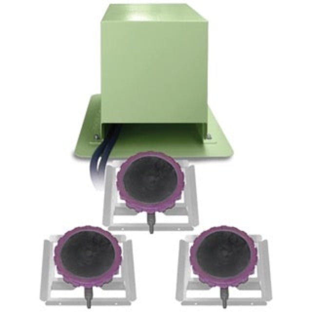 Vertex PondLyfe 3 Aeration System - Full Unit Green Color Cabinet